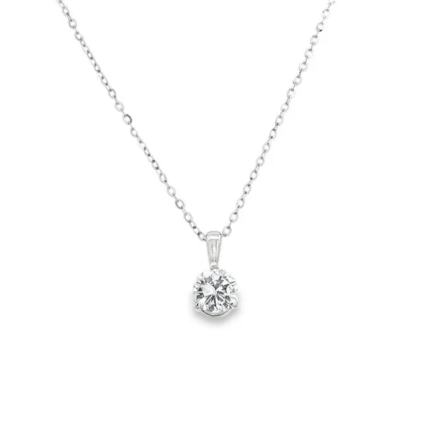 1/3CT Diamond Solitaire Necklace Harris Jeweler Troy, OH