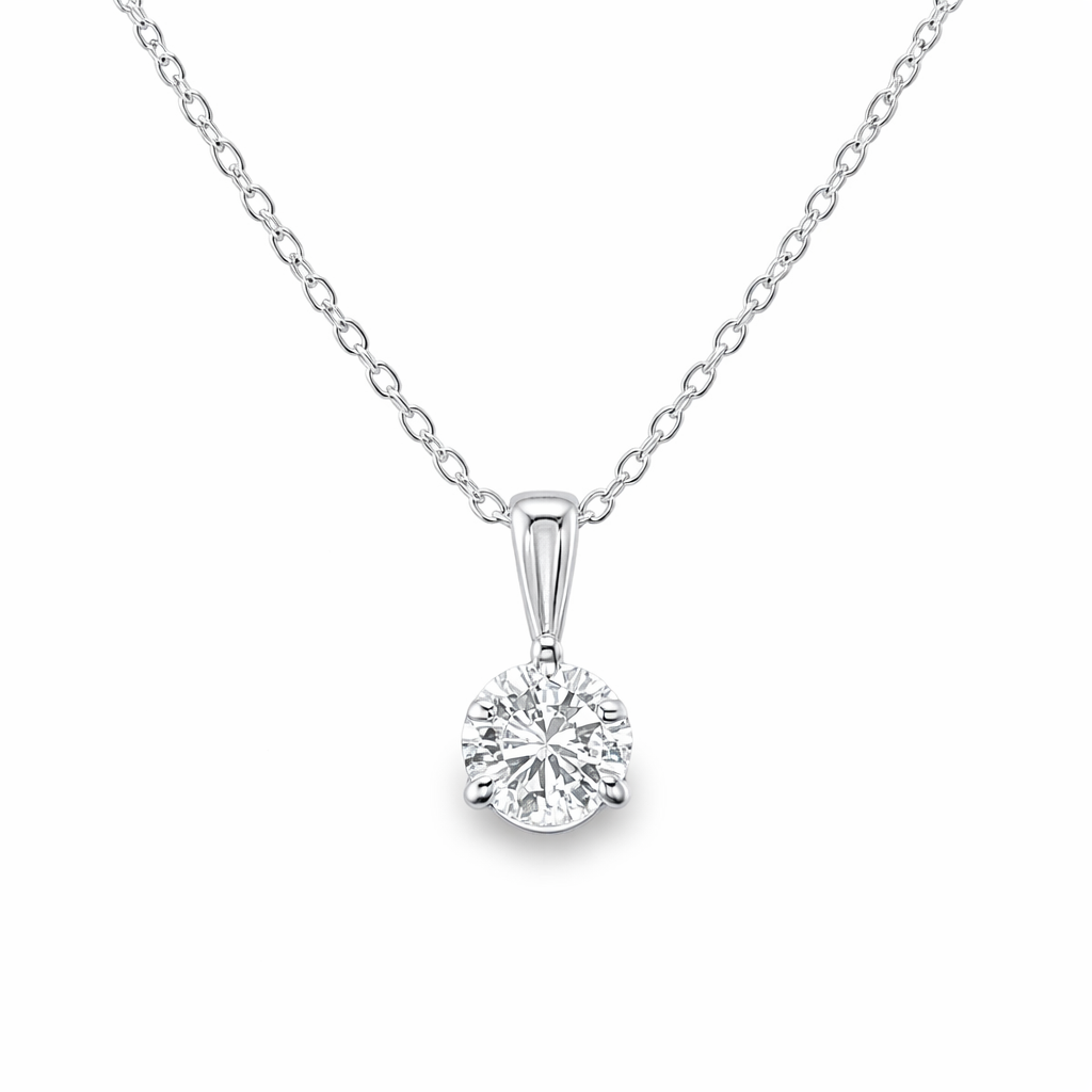 HARRIS 14K White Gold Diamond Pendant Harris Jeweler Troy, OH