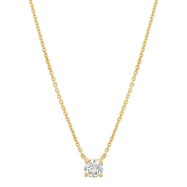 1CT Lab-Grown Diamond Solitaire Necklace Harris Jeweler Troy, OH