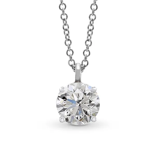 1CT Lab-Grown Solitaire Diamond Pendant Harris Jeweler Troy, OH