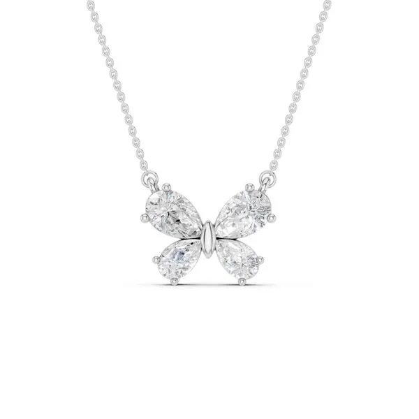 Butterfly Lab-Grown Diamond Necklace Harris Jeweler Troy, OH
