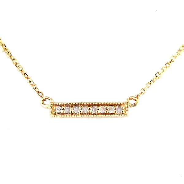 Diamond Bar Necklace Harris Jeweler Troy, OH