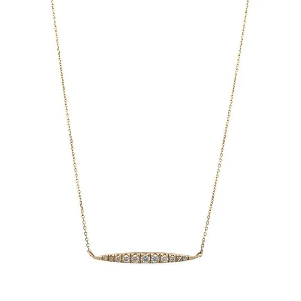 Diamond Bar Necklace Harris Jeweler Troy, OH