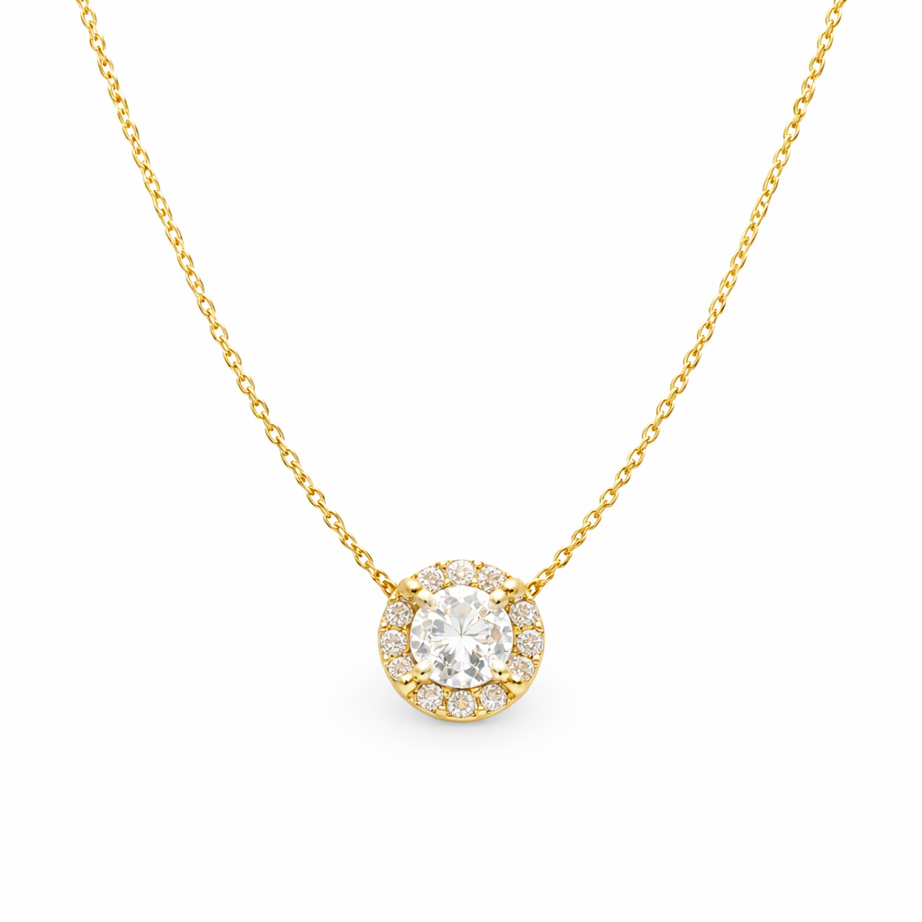 LAUINT 14K Yellow Gold Diamond Necklace Harris Jeweler Troy, OH