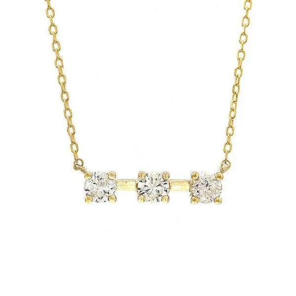 Diamond Bar Necklace Harris Jeweler Troy, OH