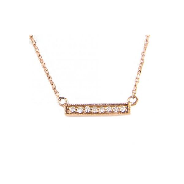 Diamond Bar Necklace Harris Jeweler Troy, OH