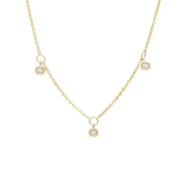 Dangle-Style Diamond-By-The-Inch Necklace Harris Jeweler Troy, OH