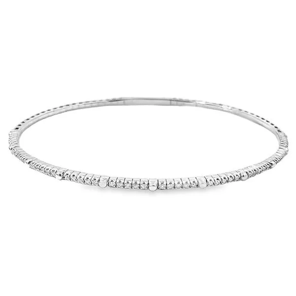 Flexible Diamond Bangle Bracelet Harris Jeweler Troy, OH