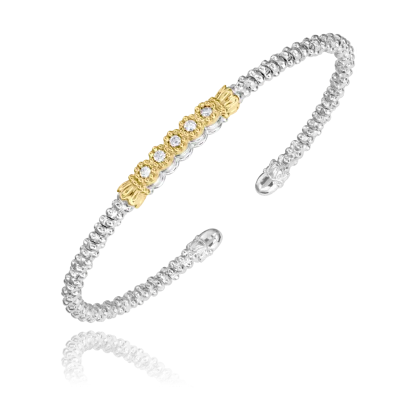 Vahan Diamond Open Cuff Bracelet Harris Jeweler Troy, OH