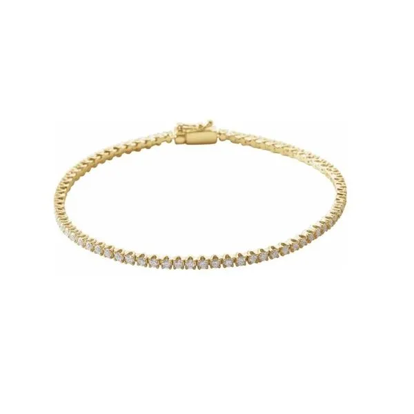 1 1/2CTW Diamond Tennis Bracelet Harris Jeweler Troy, OH