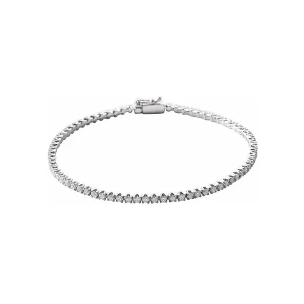 2CTW Diamond Tennis Bracelet Harris Jeweler Troy, OH