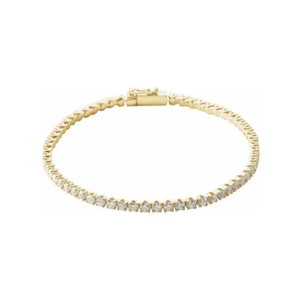3CTW Diamond Tennis Bracelet Harris Jeweler Troy, OH