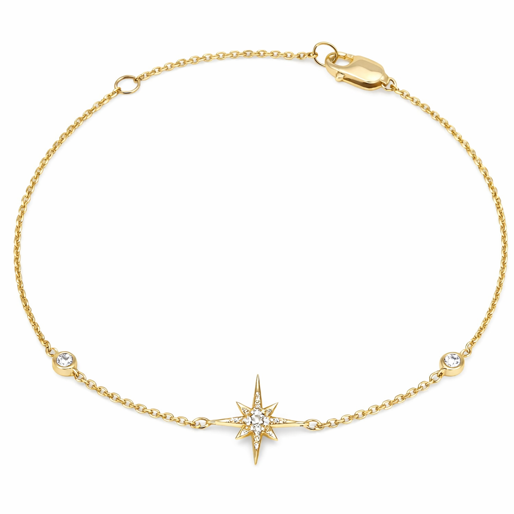 LAUINT 14K Yellow Gold Diamond Bracelet Harris Jeweler Troy, OH