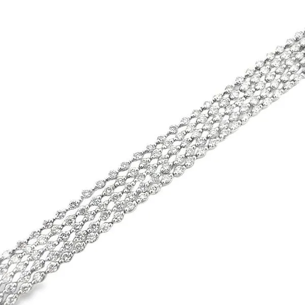 7CTW 5-Strand Diamond Bracelet Harris Jeweler Troy, OH