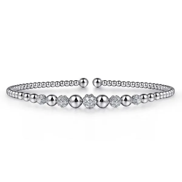 Gabriel & Co. Diamond Flexible Bujukan Bracelet Harris Jeweler Troy, OH