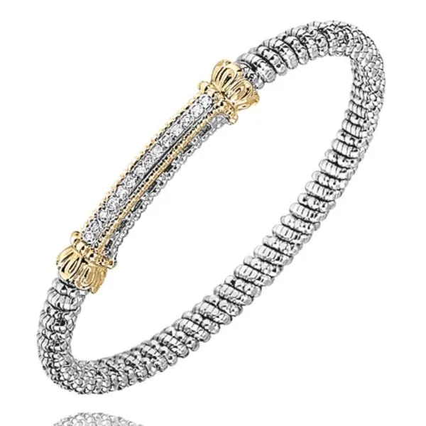 Vahan Diamond Bar Bangle Bracelet Harris Jeweler Troy, OH