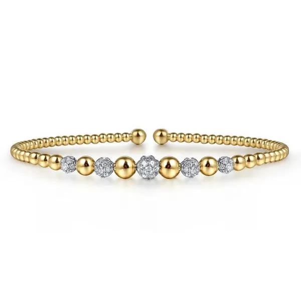 Gabriel & Co. Diamond Station Bujukan Bracelet Harris Jeweler Troy, OH