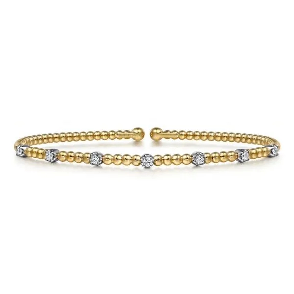 Gabriel & Co. Diamond Station Bujukan Bracelet Harris Jeweler Troy, OH