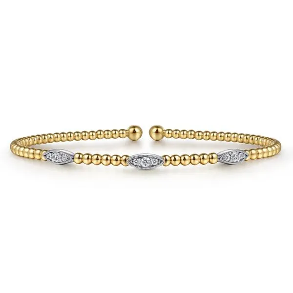 Gabriel & Co. Diamond Station Bujukan Bracelet Harris Jeweler Troy, OH