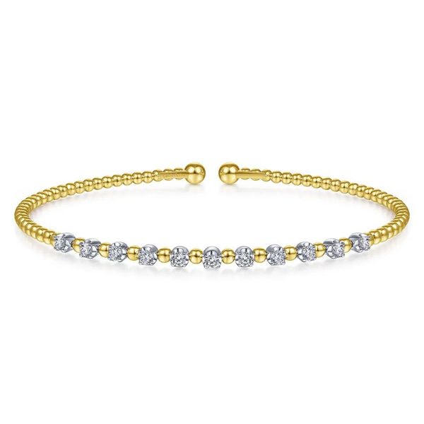 Gabriel & Company Bujukan Diamond Spilt Bangle Harris Jeweler Troy, OH