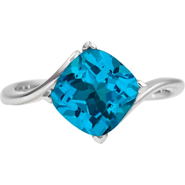 Blue Topaz Ring Harris Jeweler Troy, OH