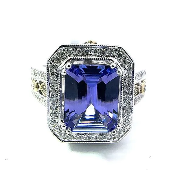 Tanzanite and Diamond Ring Harris Jeweler Troy, OH