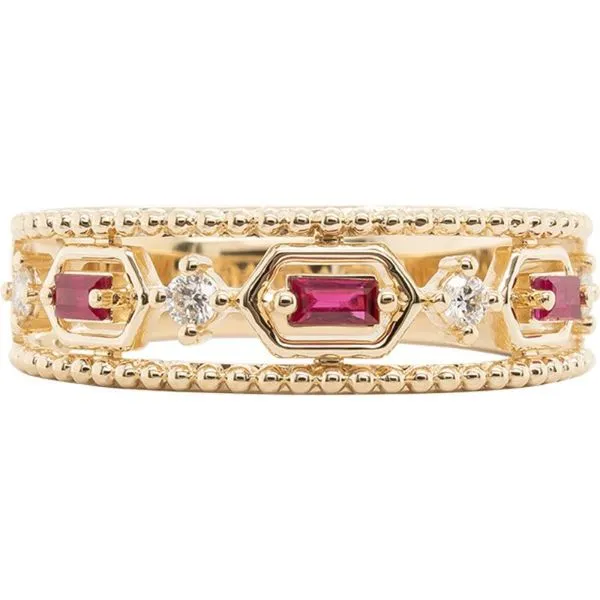 Colored Stone Ring Harris Jeweler Troy, OH