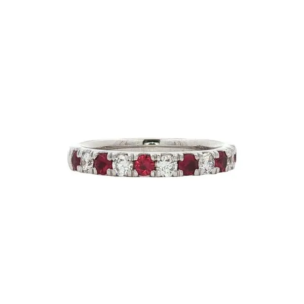 Ruby and Diamond Band Harris Jeweler Troy, OH