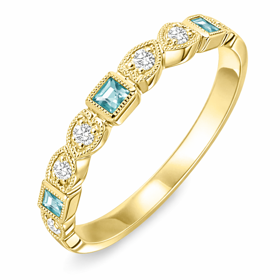 Colored Stone Ring Harris Jeweler Troy, OH