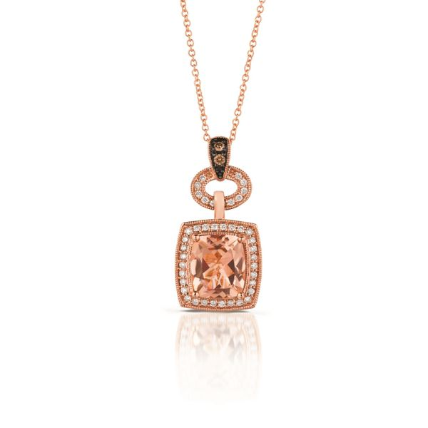 Le Vian Morganite and Diamond Pendant Harris Jeweler Troy, OH