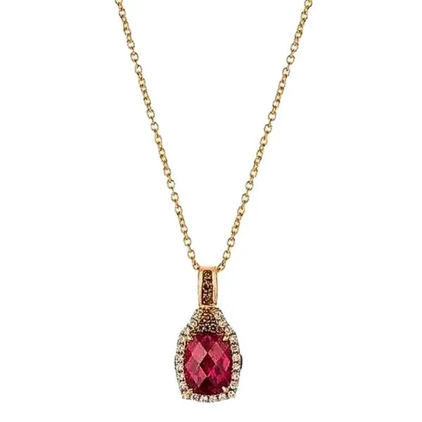 Le Vian Garnet and Chocolate Diamond Pendant Harris Jeweler Troy, OH