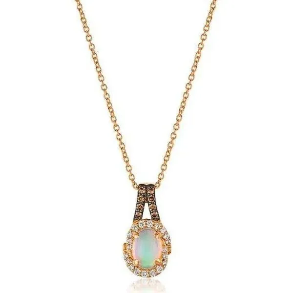 Le Vian Opal and Chocolate Diamond Pendant Harris Jeweler Troy, OH