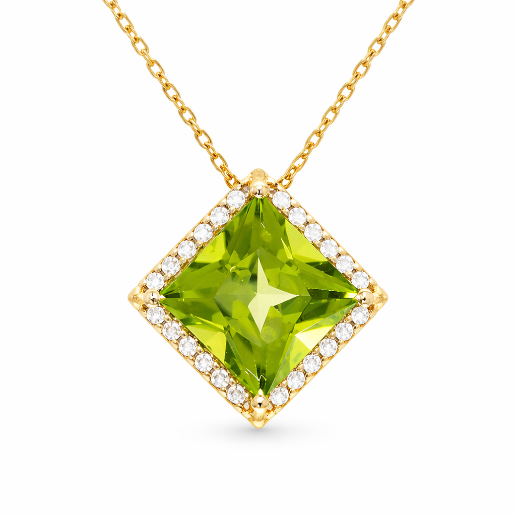 LAUINT 14K Yellow Gold Colored Stone Pendant Harris Jeweler Troy, OH