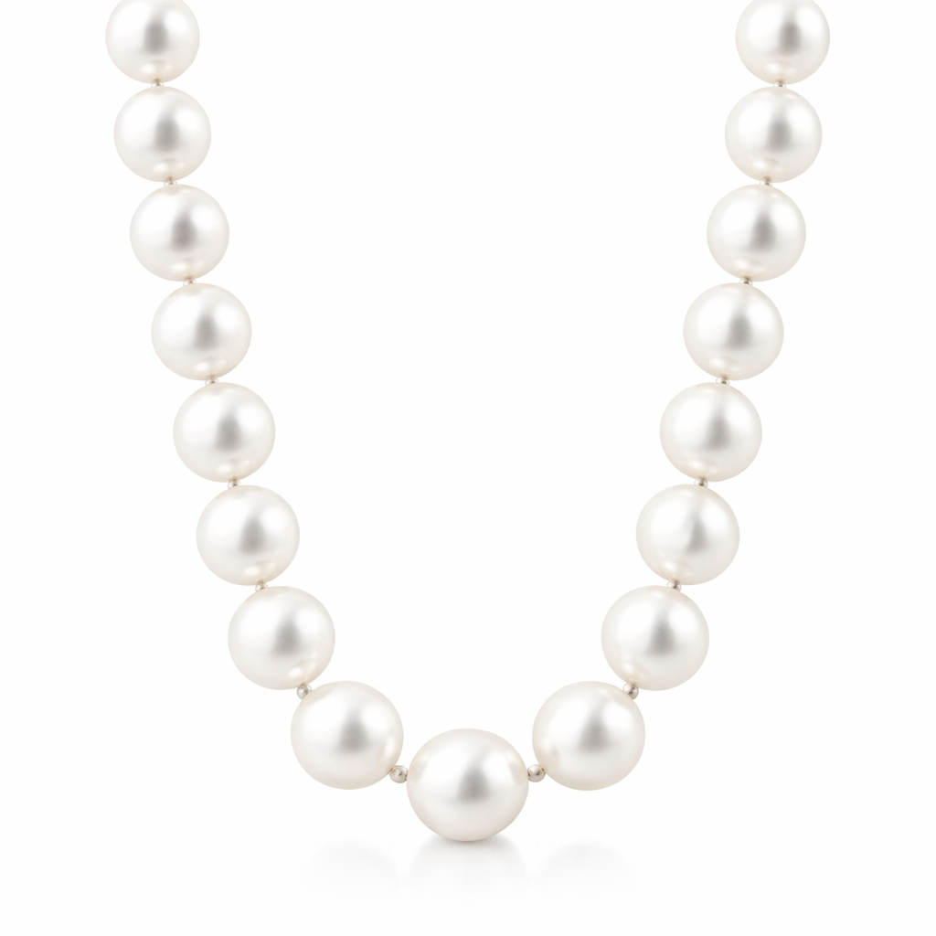 DSLPEA 14K White Gold Pearl Strand Harris Jeweler Troy, OH