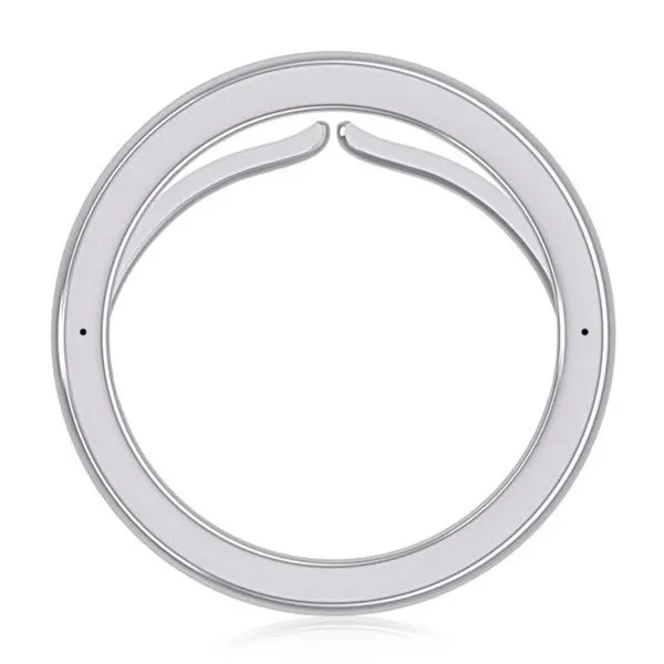 3.5MM Expandable A.Jaffe Wedding Band Image 2 Harris Jeweler Troy, OH