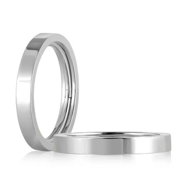 A.Jaffe 3MM Expandable Wedding Band Harris Jeweler Troy, OH