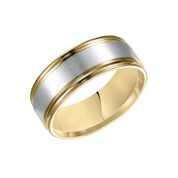 Gold Men's Wedding Band Harris Jeweler Troy, OH