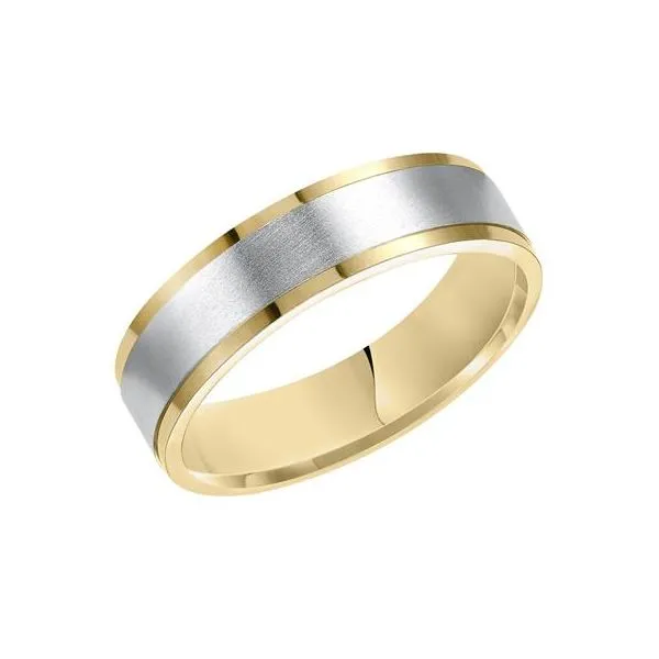 Gold Men's Wedding Band Harris Jeweler Troy, OH