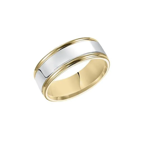 Gold Men's Wedding Band Harris Jeweler Troy, OH