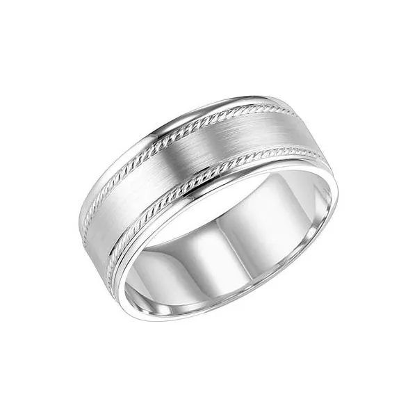 Gold Men's Wedding Band Harris Jeweler Troy, OH