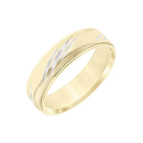Gold Men's Wedding Band Harris Jeweler Troy, OH