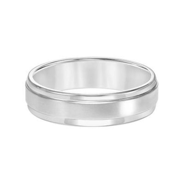 Gold Men's Wedding Band Image 2 Harris Jeweler Troy, OH