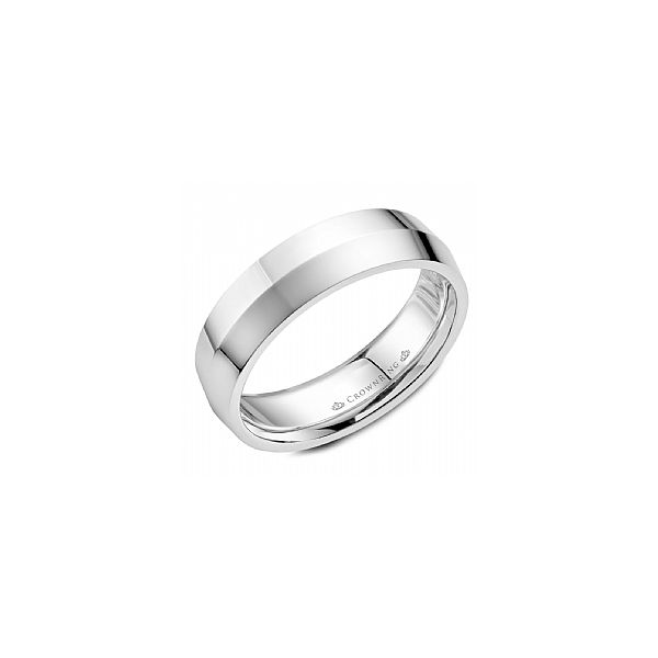 Beveled 6MM Wedding Band Harris Jeweler Troy, OH