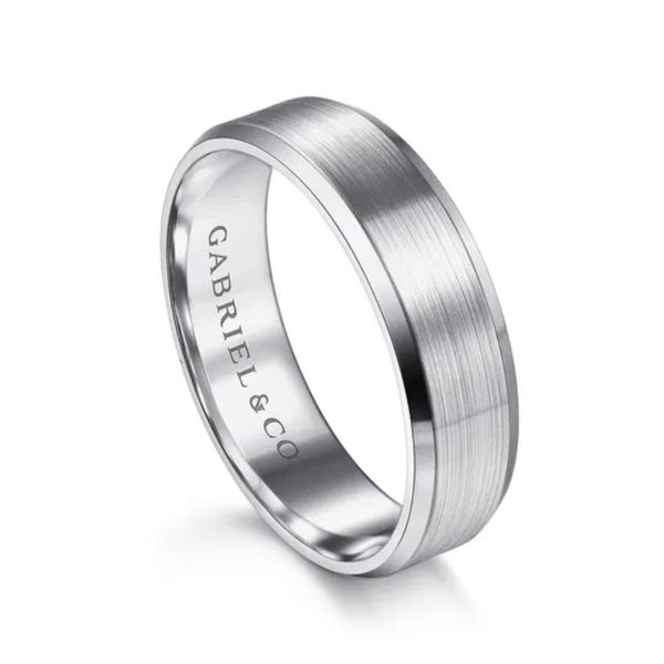 Gabriel & Co. 6MM Wedding Band Image 2 Harris Jeweler Troy, OH