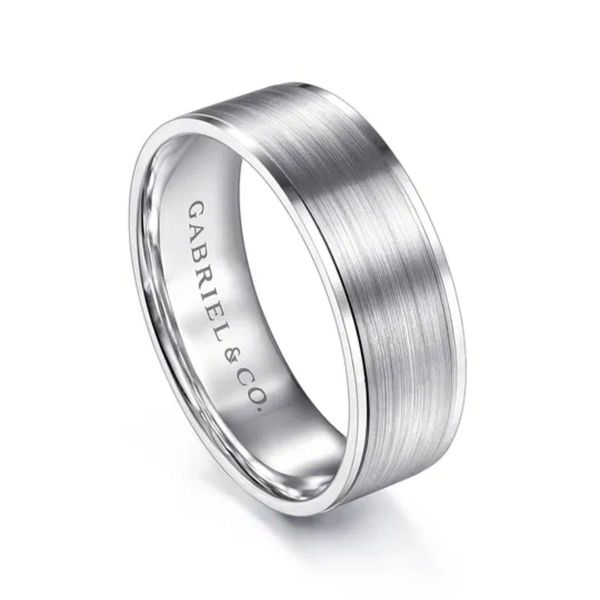 Gabriel & Co. 7MM Wedding Band Image 2 Harris Jeweler Troy, OH