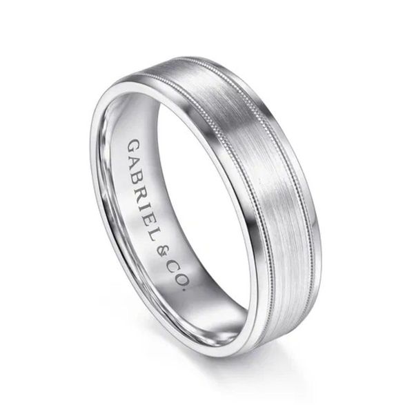 Gabriel & Co. 6MM Wedding Band Image 2 Harris Jeweler Troy, OH