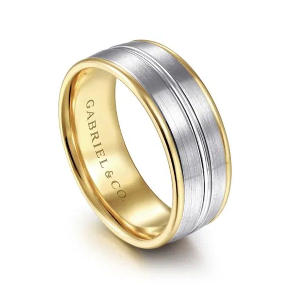 Gabriel & Co Mens Band Image 2 Harris Jeweler Troy, OH