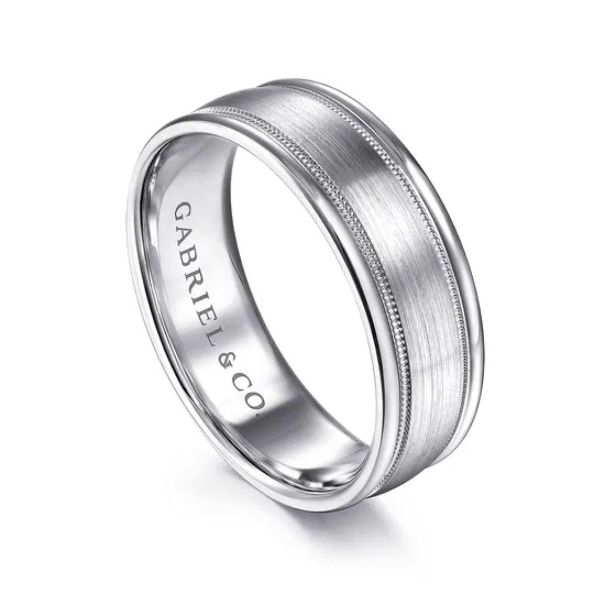 Gabriel & Co Mens Band Image 2 Harris Jeweler Troy, OH