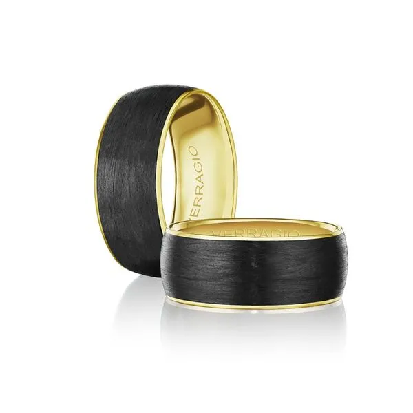 Verragio 7MM Carbon Fiber Wedding Band Harris Jeweler Troy, OH