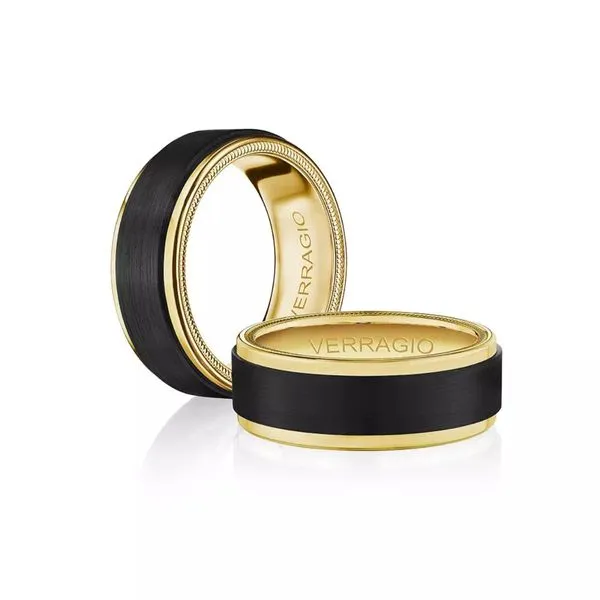 Verragio 7MM Carbon Fiber Wedding Band Harris Jeweler Troy, OH